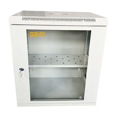 Шафа настінна GEAR 12U 19 600x450x650 мм, + Полиця 19, grey (GWMSN-12U-600-450G) - фото 1
