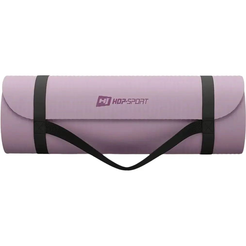 Килимок для йоги Hop-Sport HS-NB015GM NBR 1.5 см лавандовий - фото 5