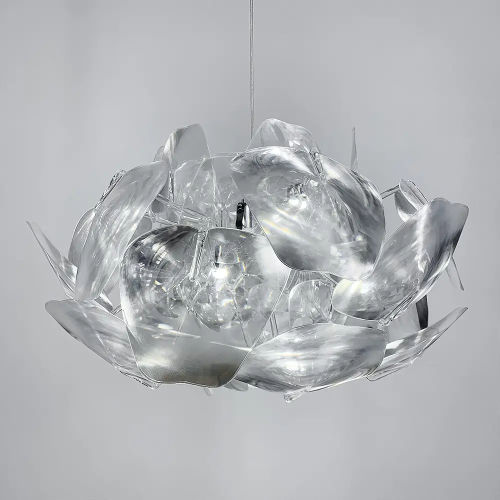 Декоративный светильник с полупрозрачными пластинами Ø 60 см | Line F | Арт. DE8C-560 - фото 9