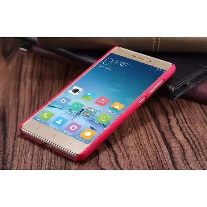 Чохол-накладка Nillkin Super Frosted Shield Xiaomi Redmi 3 PRO Red - фото 7