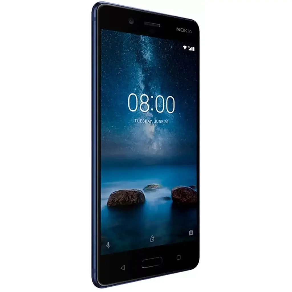 Смартфон Nokia 8 4/64GB Polished Blue (Global) REFURBISHED - фото 5