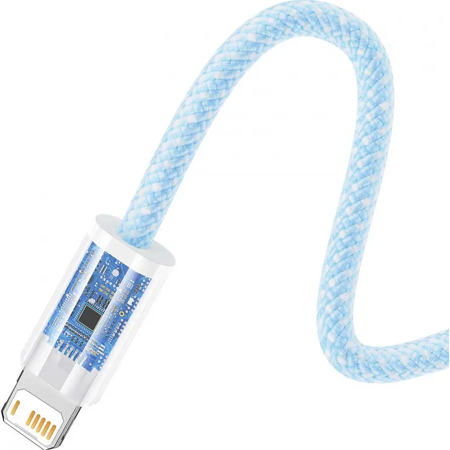 Кабель Baseus Dynamic Series USB to Lightning 2m Blue (CALD000503) [168594] - фото 4
