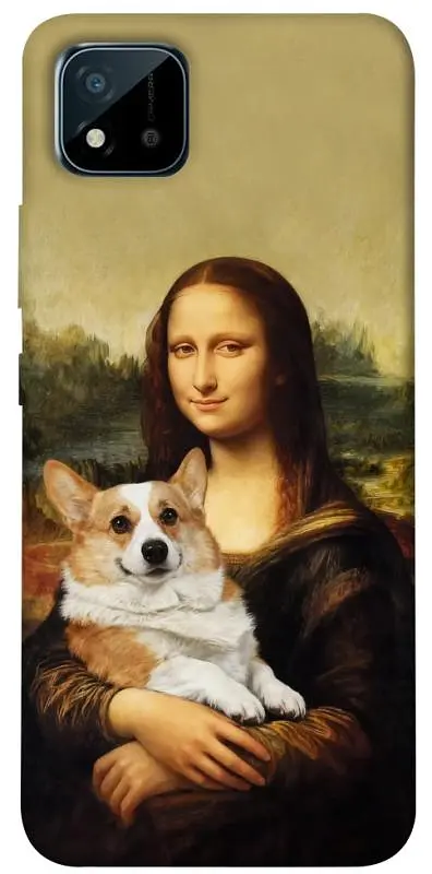 TPU чохол Demsky Mona corgi для Realme C11 (2021)