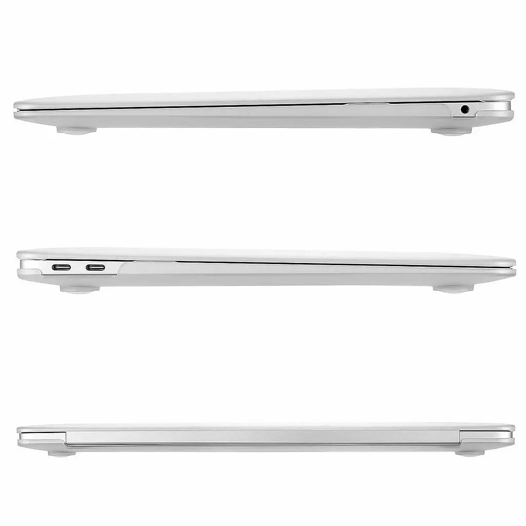 Пластиковая накладка STR Matte HardShell Matte Case for MacBook Air 13` A1932/A2179/A2337 White (2018-2020) [52863] - фото 3