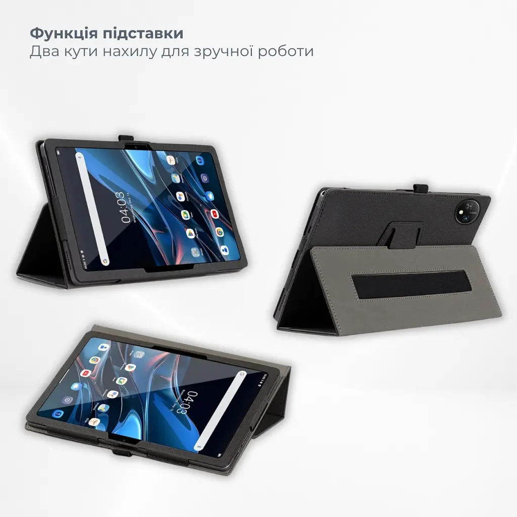 Чохол до планшета BeCover Slimbook Blackview Tab 10 Wi-Fi 10.1" Black (715844) - фото 4