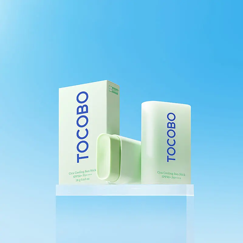 Солнцезащитный стик с охлаждающим эффектом Tocobo Cica Cooling Sun Stick SPF50+ PA + + + + 18 г - фото 11