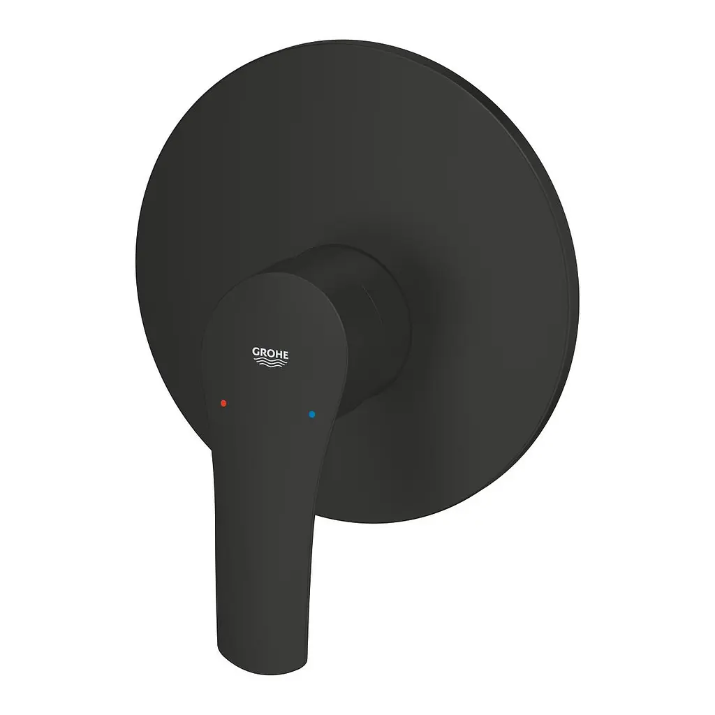 Змішувач для душу Grohe Eurosmart 194512433, Чорний матовий - фото 4