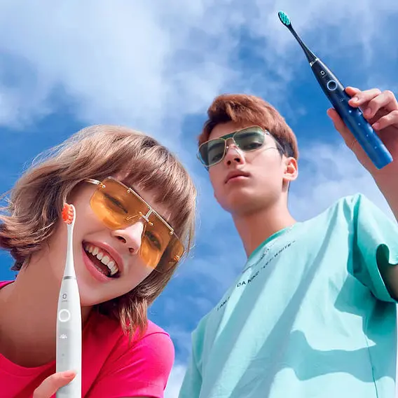 Електрична зубна щітка Oclean Flow Sonic Electric Toothbrush [White] [64996] - фото 3