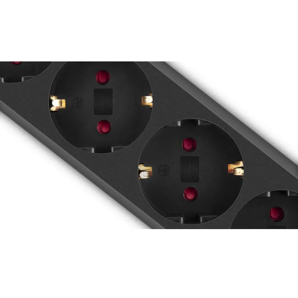 Мережевий фільтр Real-EL RS-6 Protect M 3м Black (EL122300034) - фото 6