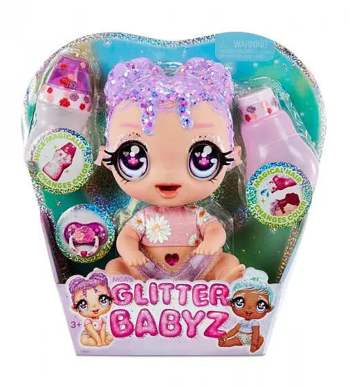 Игровой набор с куклой Glitter Babyz Лилия (574866) - фото 7