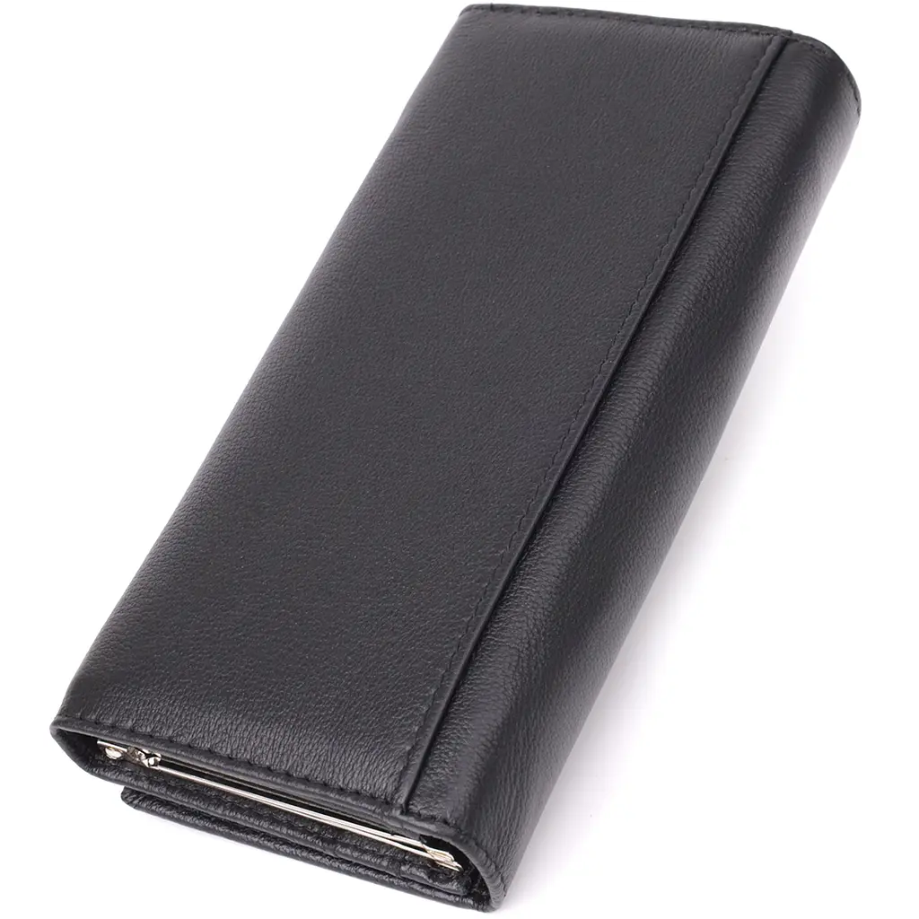 Солідний жіночий гаманець із натуральної шкіри ST Leather 19х9х3 см acs0029653 - фото 2