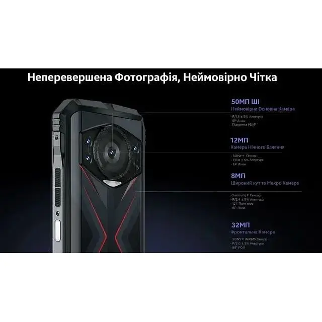 Смартфон Doogee S118 8/512Gb Celadon Green - фото 5