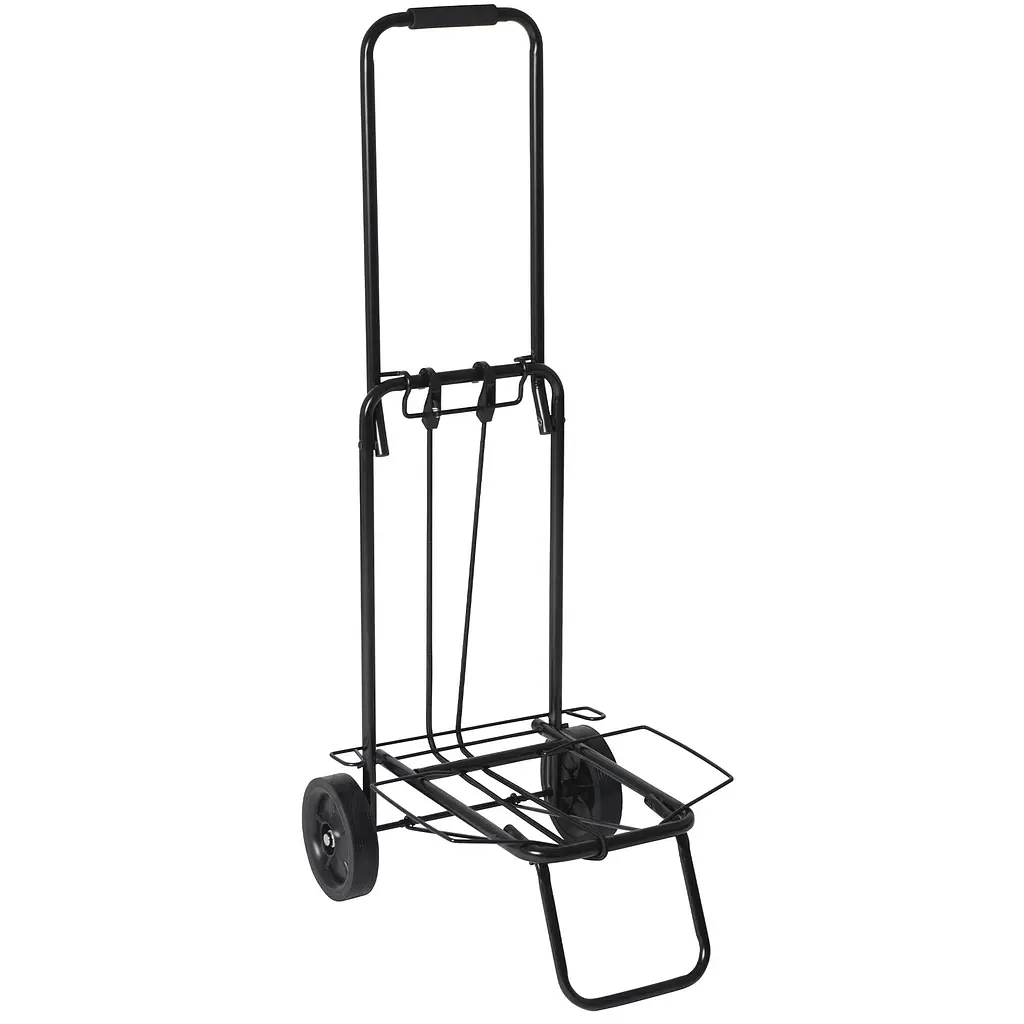 Візок господарський Bo-Camp Luggage Trolley Foldable 35 kg Black (5267281) - фото 7