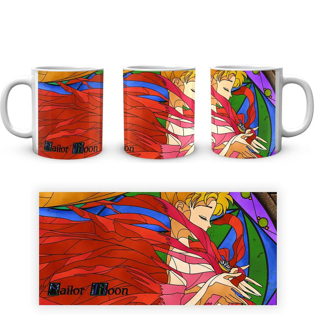 Кухоль GeekLand Sailor Moon Сейлор Мун SM 02.24 330 мл білий - фото 4
