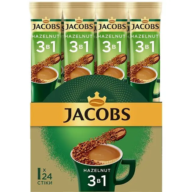 Напиток кофейный Jacobs 3 в 1 лесной орех, 15 г (797979) - фото 5