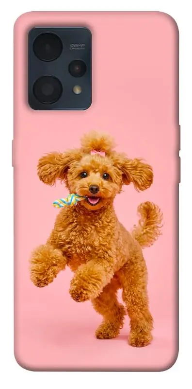 TPU чохол Demsky Happy poodle для Realme 9 4G / 9 Pro+