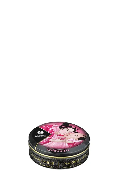 Масажна свічка Shunga Candle Rose Petals з ароматом троянд, 30 мл - фото 2