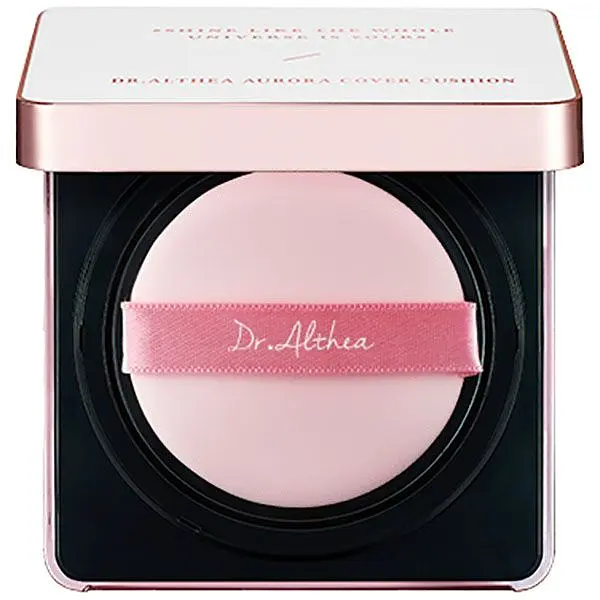 Кушон тональный №21 Dr. Althea Aurora Cover Cushion SPF 50+, PA+++, 15 гр х 2 шт. - фото 2
