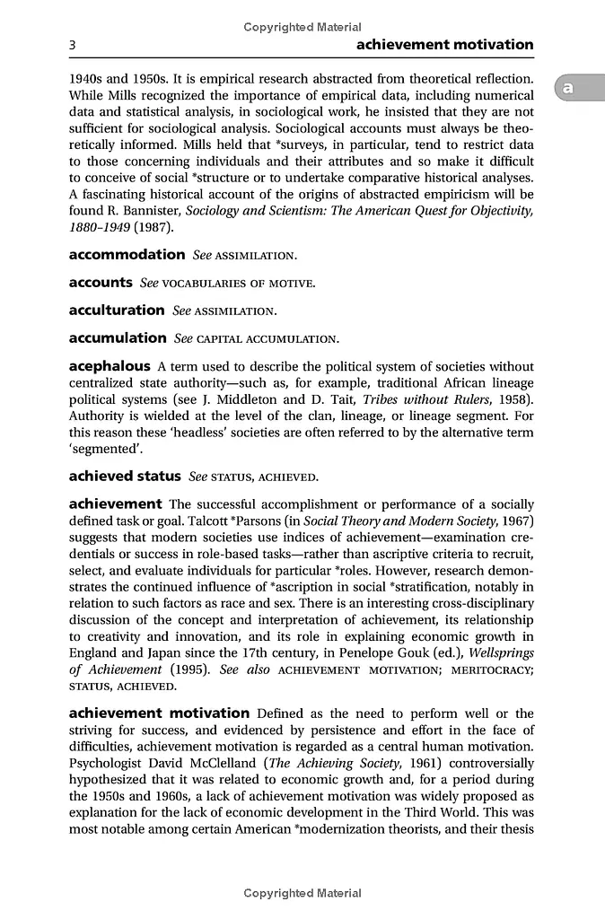 Oxford Dictionary of Sociology (Oxford Quick Reference) - фото 6