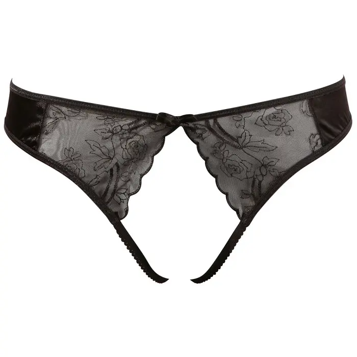 Жіночі стрінги Cotelli Collection Basic String black M Cottelli 513223201261031 90458 - фото 4