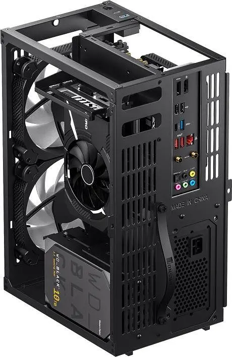 Корпус Jonsbo VR3 Aluminum Black (VR3 Black) Без БП - фото 15