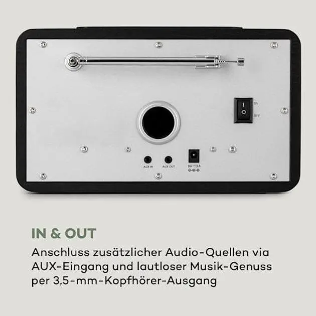 Интернет-радио Auna Connect 150 MKII DAB+/FM/Spotify/BT (10037495) - фото 7