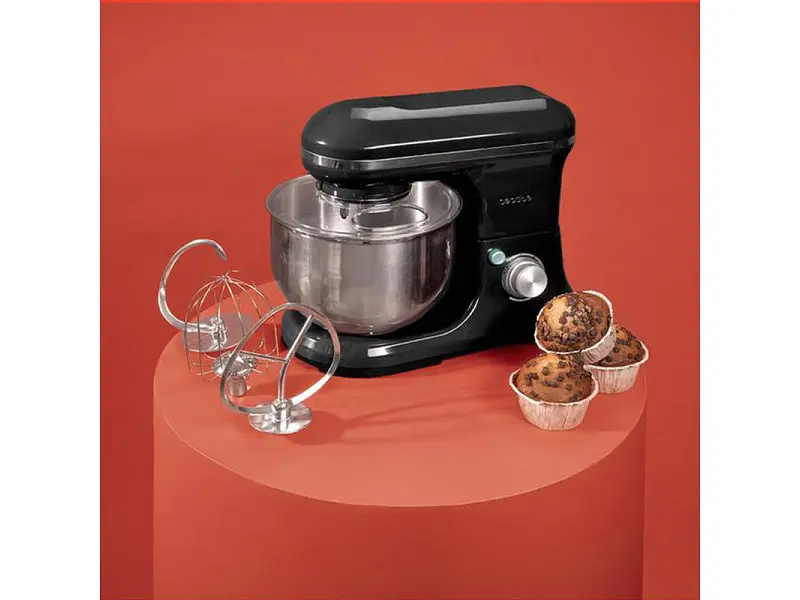 Кухонна машина Cecotec Cecomixer Merengue 5L 1200 Black Stand mixer (CCTC-04380) - фото 5