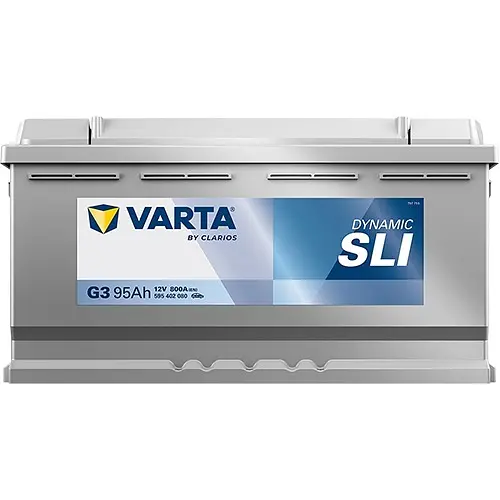 Акумулятор Varta Dynamic SLI 12В 95Аг 800А (EN) R+ (595402080) - фото 4