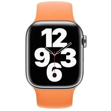 Силиконовый ремешок CasePro Solo Loop Marigold Size М для Apple Watch 45mm/44mm/42mm - фото 2
