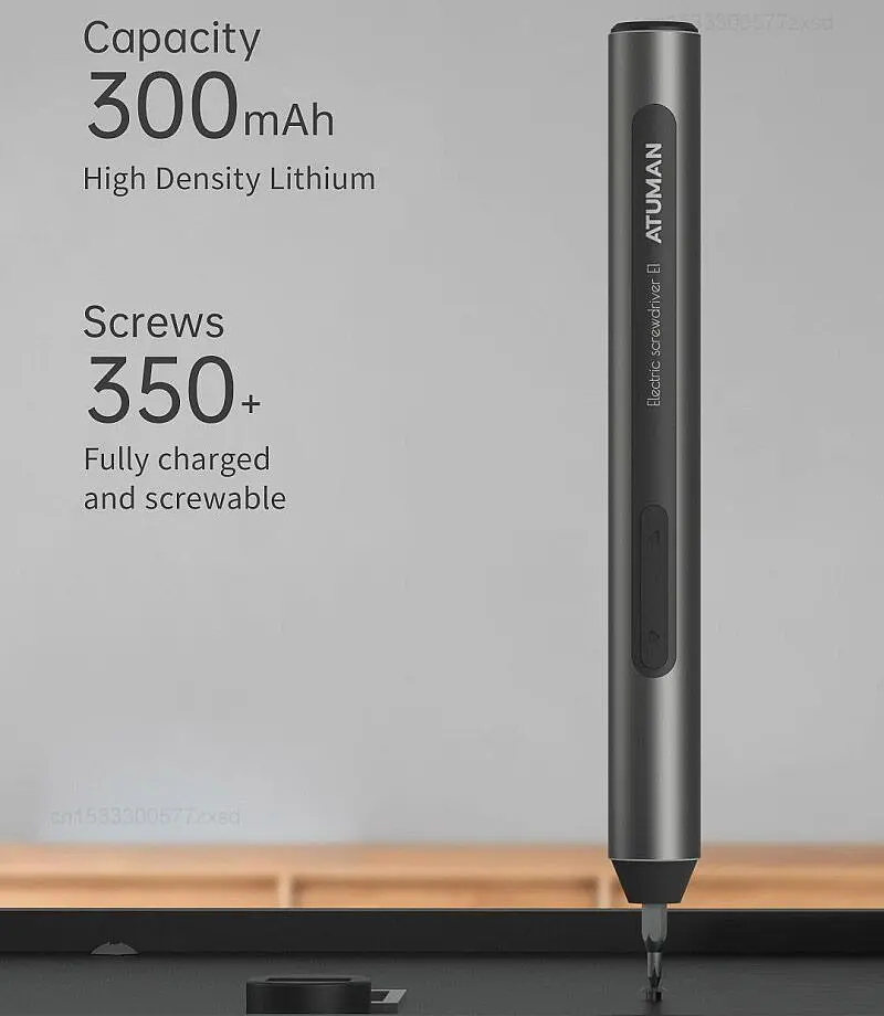 Електровикрутка з набором біт ATuMan Duka E1 Electric Screwdriver Set [81242] - фото 4