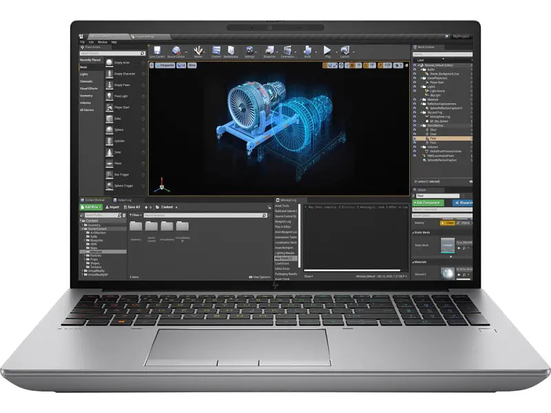 Ноутбук HP ZBook Fury 16 G10 Silver (98J79ET)