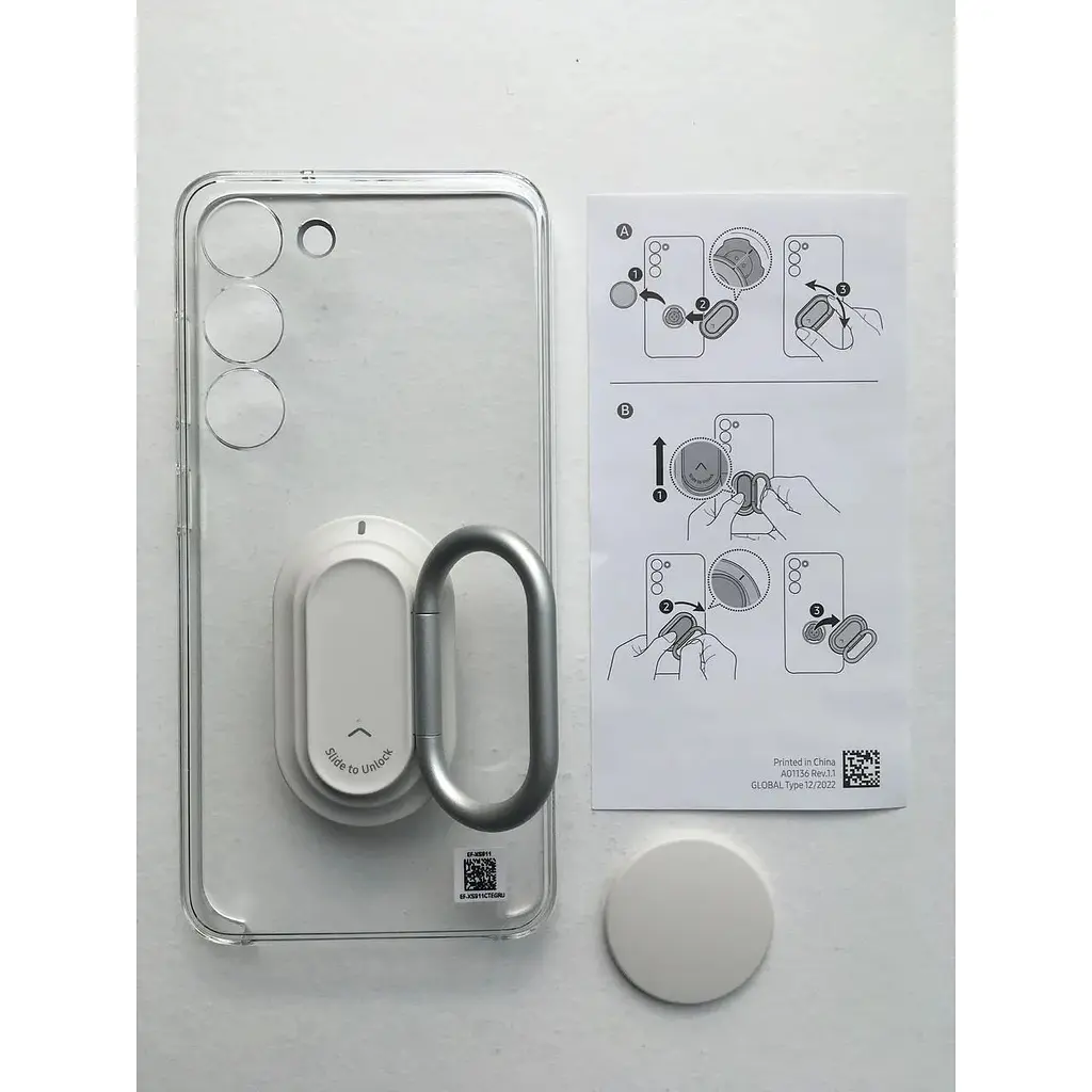 Оригинальный прозрачный чехол Samsung для Galaxy S23 (6.1") Clear Gadget Case EF-XS711CTEGRU Crystal - фото 4