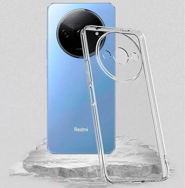 Чохол Lakshmi Case TPU Full Camera для Redmi A3 Transparent [104921] - фото 3