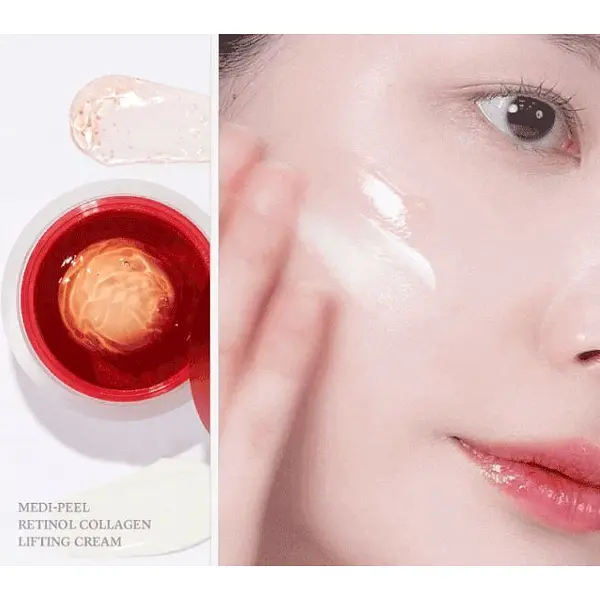 Подвійний ліфтинг-крем з ретинолом и коллагеном, MEDI PEEL RETINOL COLLAGEN LIFTING CREAM, 50мл - фото 3