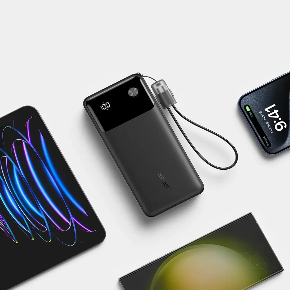 Портативний зарядний пристрій Anker PowerCore - 20000 mAh 30W PD Black (6962720) - фото 6