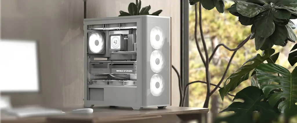 Корпус AeroCool D501A-G-WT-v2 (ACCM-DS01043.21) Білий без БЖ - фото 8