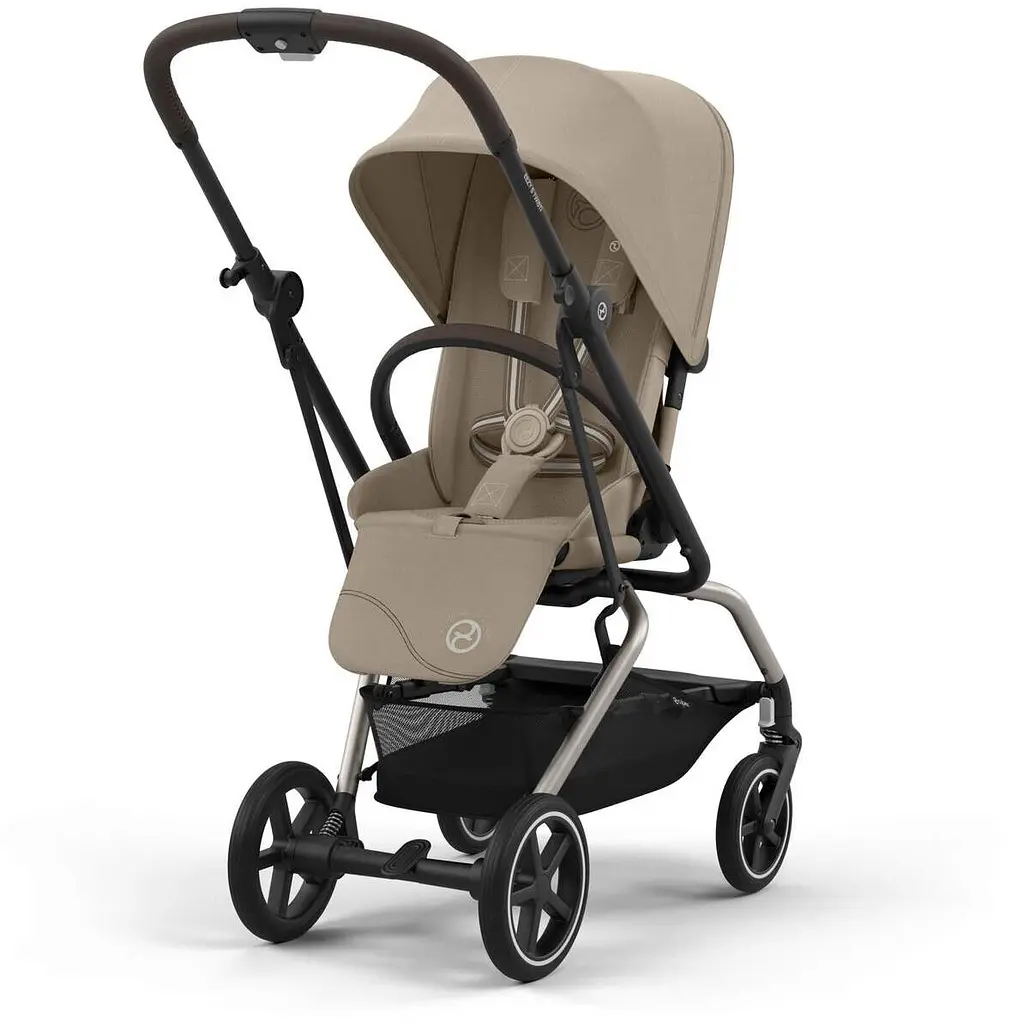 Коляска Cybex Eezy S Twist+ 2 TPE B Almond Beige (з бампером) (524000127) - фото 2