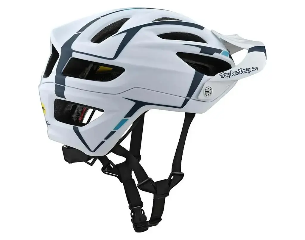 Велошлем Troy Lee Designs A2 Mips Helmet Sliver S White (1106-132257021) - фото 3