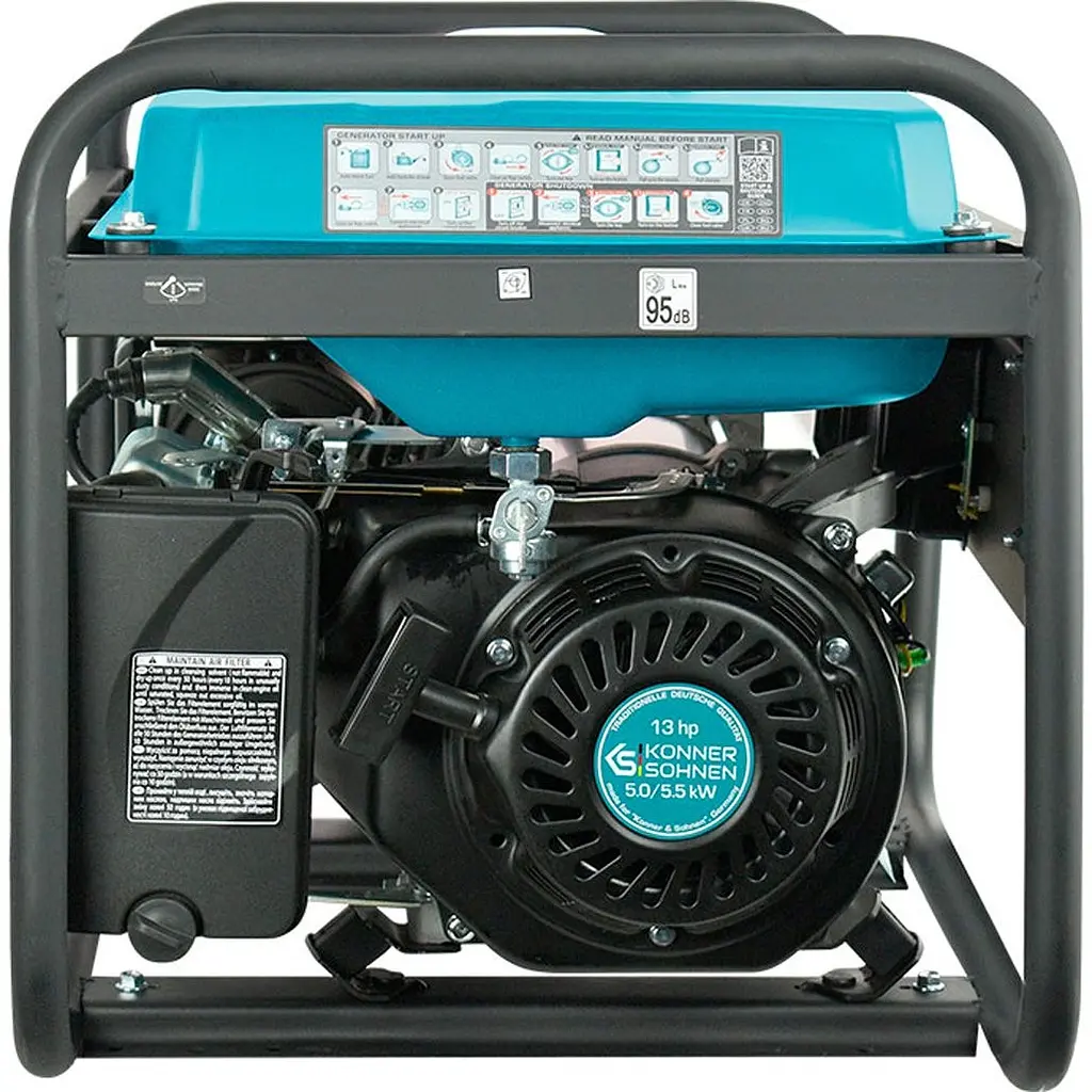 Генератор бензиновий Konner&Sohnen KS 7000E-3 ATS [134960] - фото 5