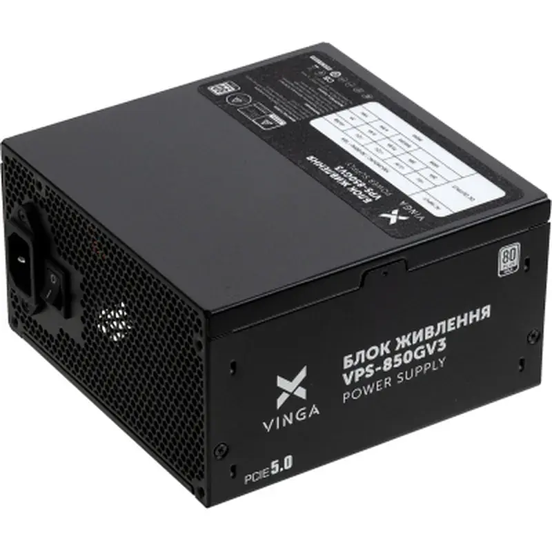 Блок живлення Vinga 850W (VPS-850GV3) - фото 5