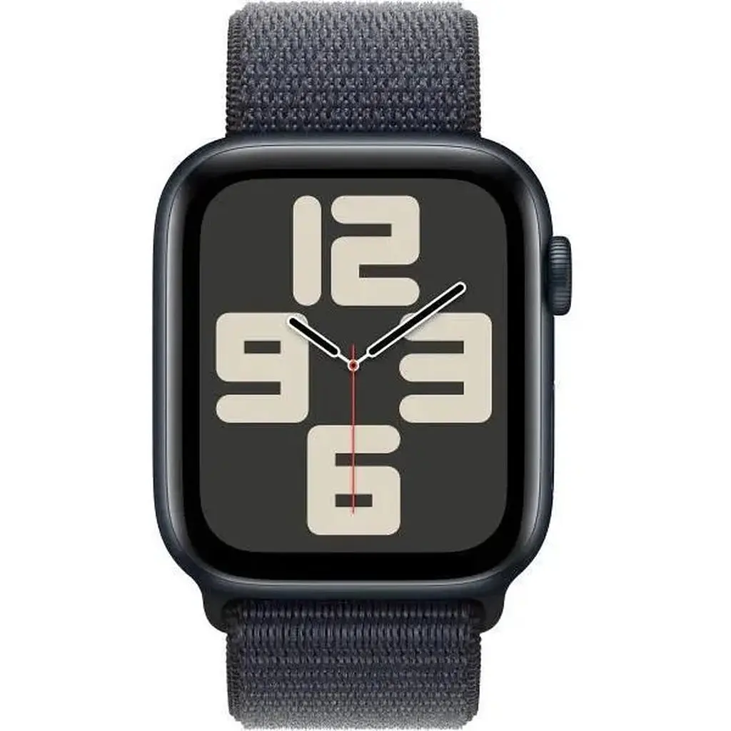 Смарт-годинник Apple Watch SE 2 GPS 44mm Midnight Aluminium Case w. Ink Sport Loop (MXEP3) - фото 2