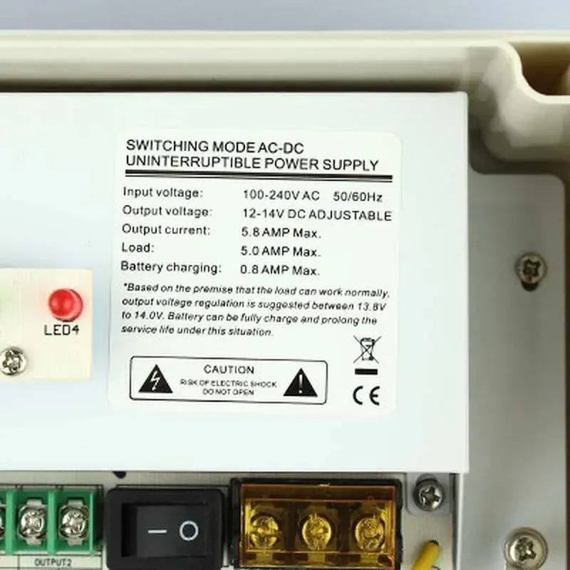 Блок живлення для систем відеоспостереження Full Energy BBGP-125W - фото 6