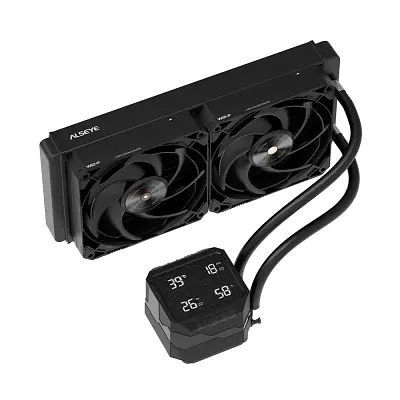 Система рідинного охолодження Alseye Q240 Plus(Black) (AS.02.11.0021) - фото 2