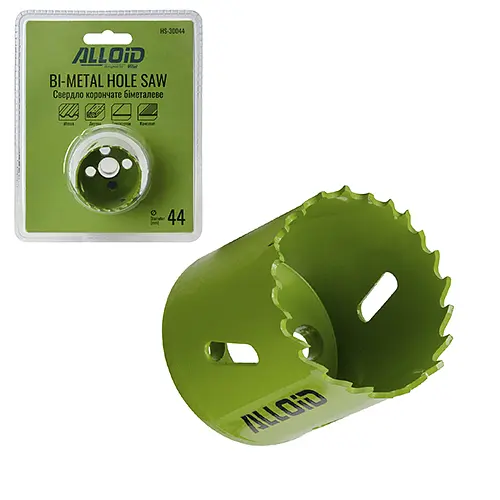 Сверло корончатое Alloid Building Tools биметаллическое 44 мм (HS-30044) - фото 2