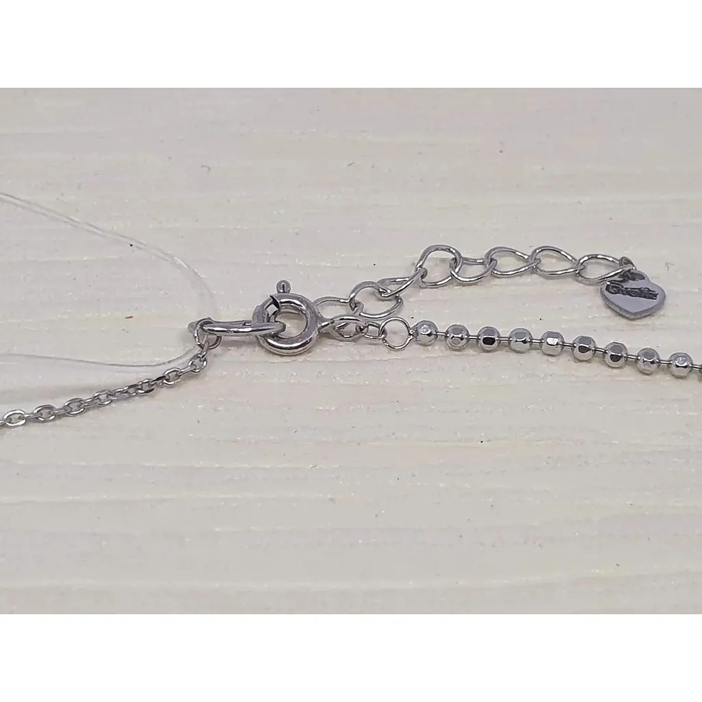 Серебряное колье Qvaliz Сердечки. 90801366 - фото 3