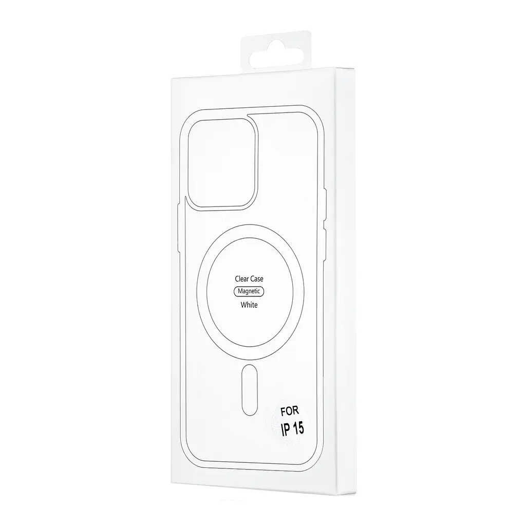 Чохол Color Edge with MagSafe iPhone 15 White - фото 2