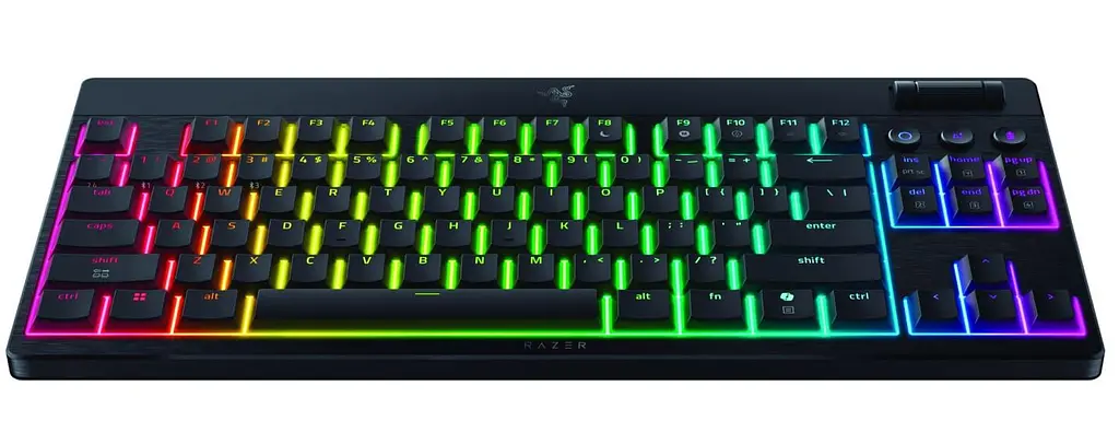 Клавиатура Razer BlackWidow V4 Low-Profile TKL с желтыми переключателями (RZ03-05450100-R3M1) - фото 3
