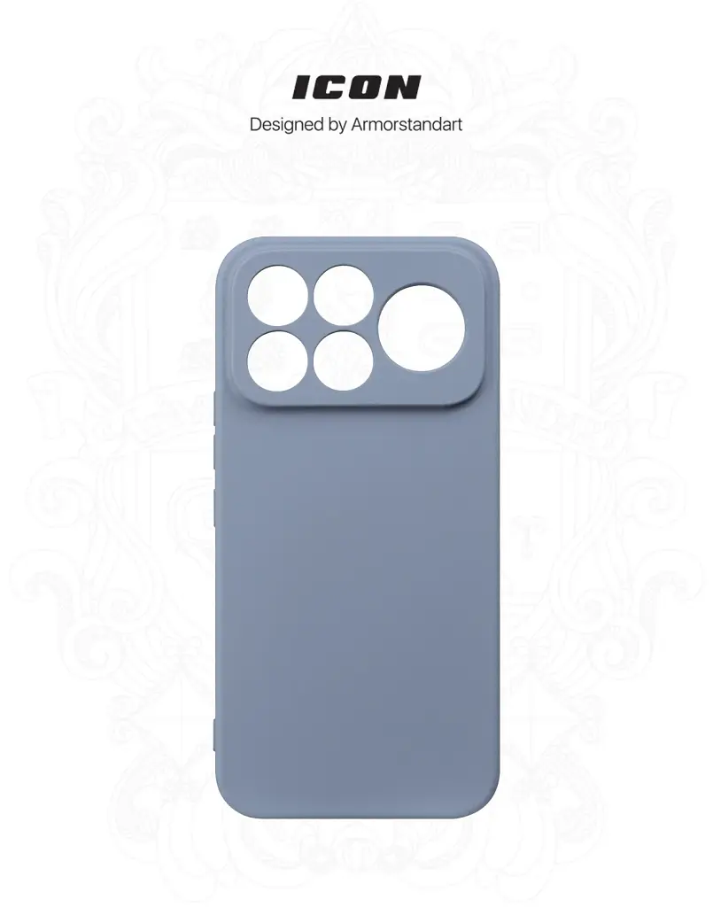 Чохол ArmorStandart ICON для Xiaomi Poco F9 Ultra 5G Camera cover Winter Blue - фото 3