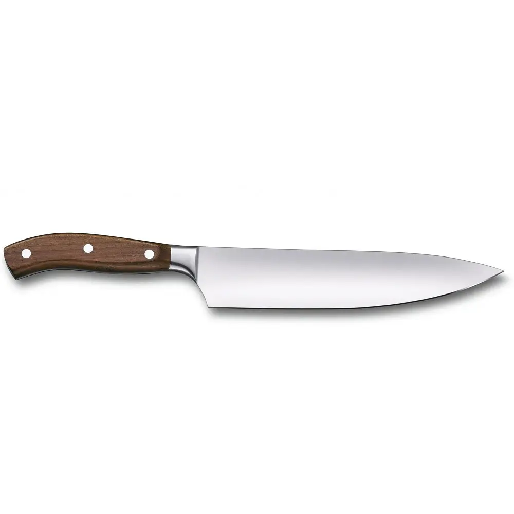 Кухонний ніж Victorinox Grand Maitre Wood Chef's лезо 22см з дерев. ручкою у подар.упак. - фото 3