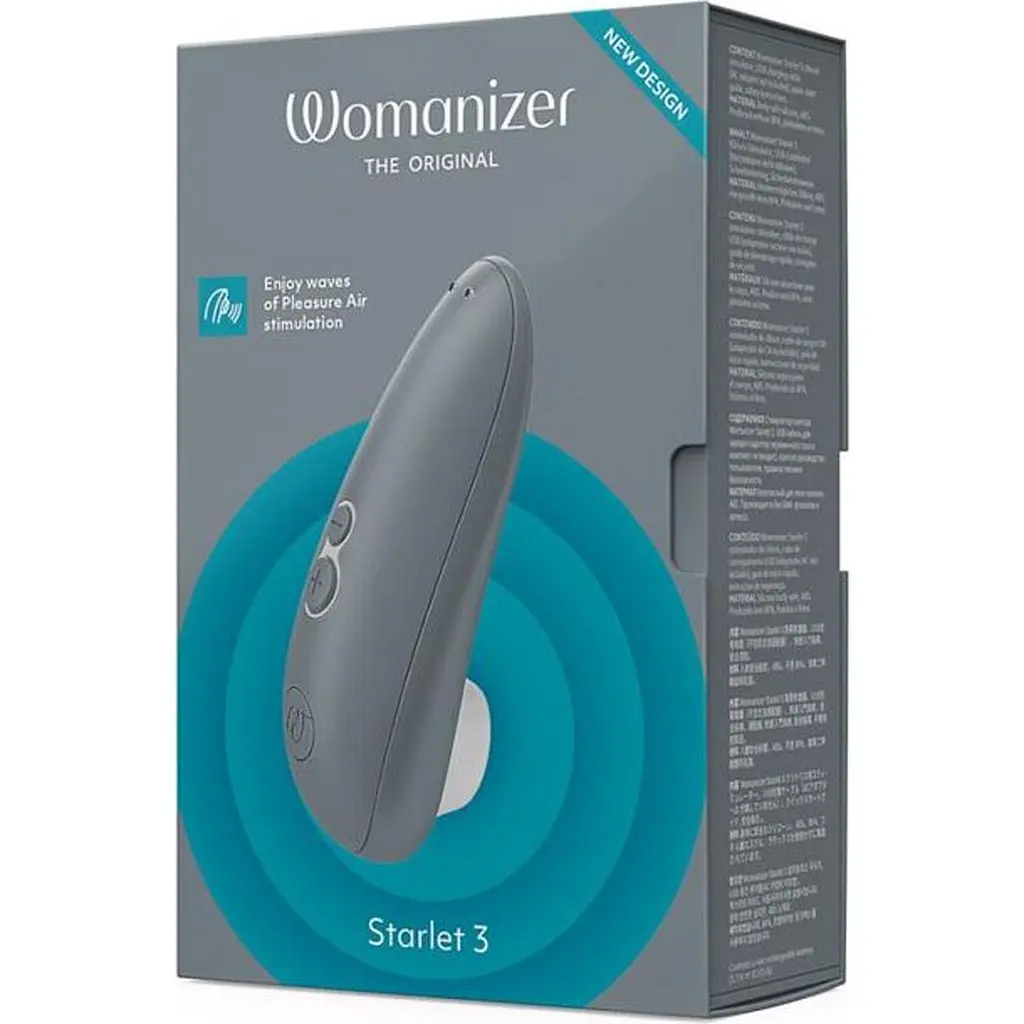 Вакуумний стимулятор Womanizer Starlet 3 Grey (SO8742) [108455] - фото 6